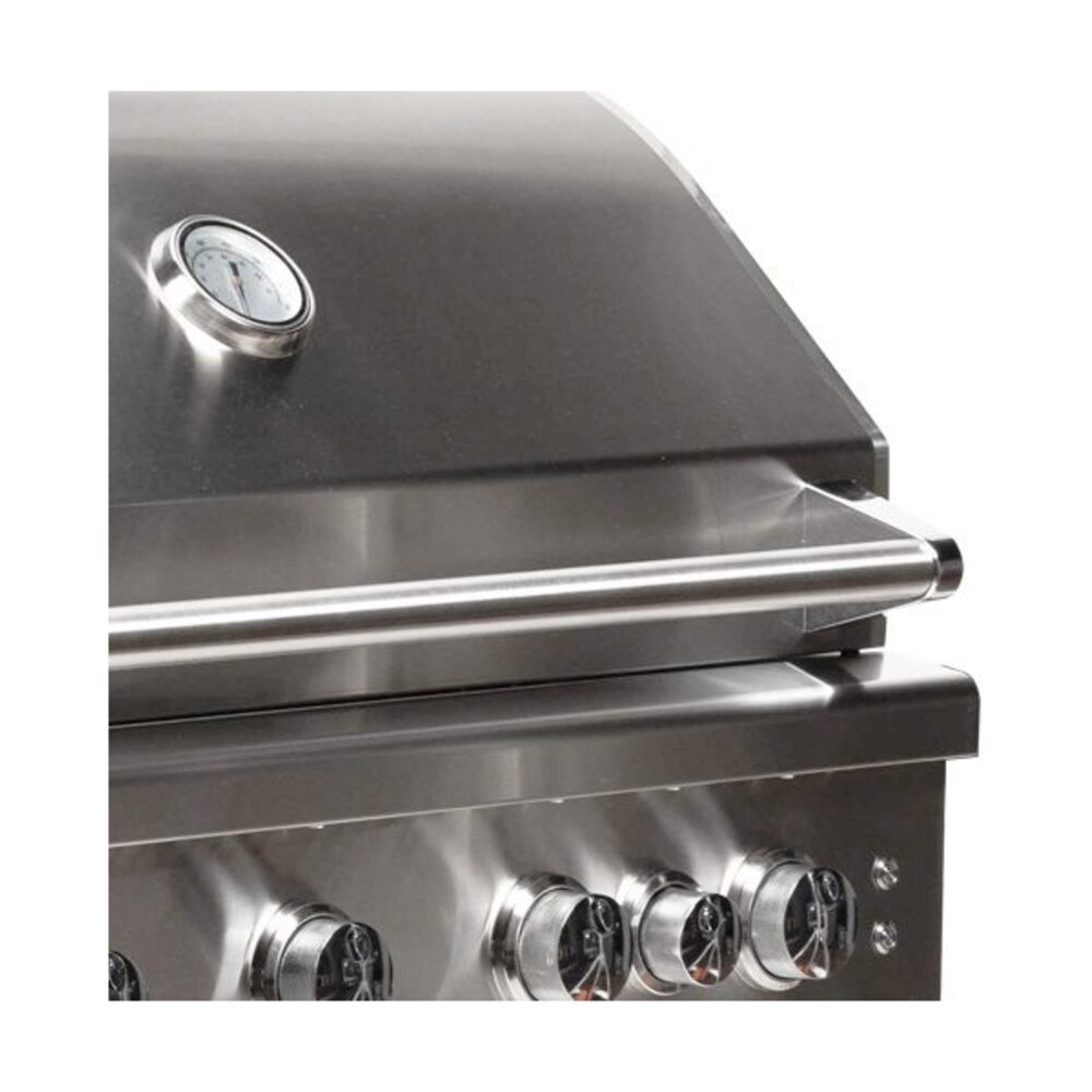 Broilmaster-BSB324MGN-double lined lid