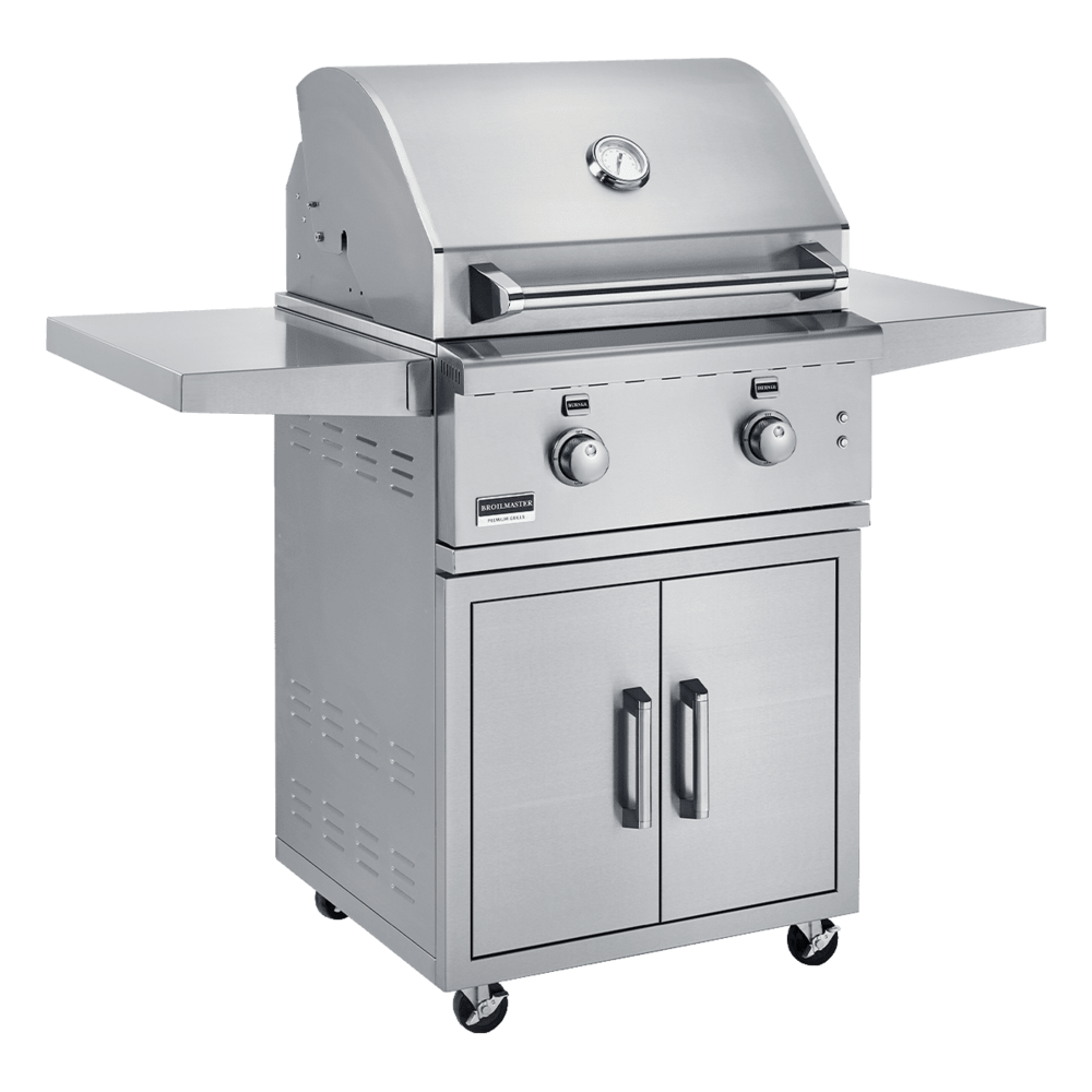 Broilmaster-BSG262N-stainless steel gas grill head elite edition 26
