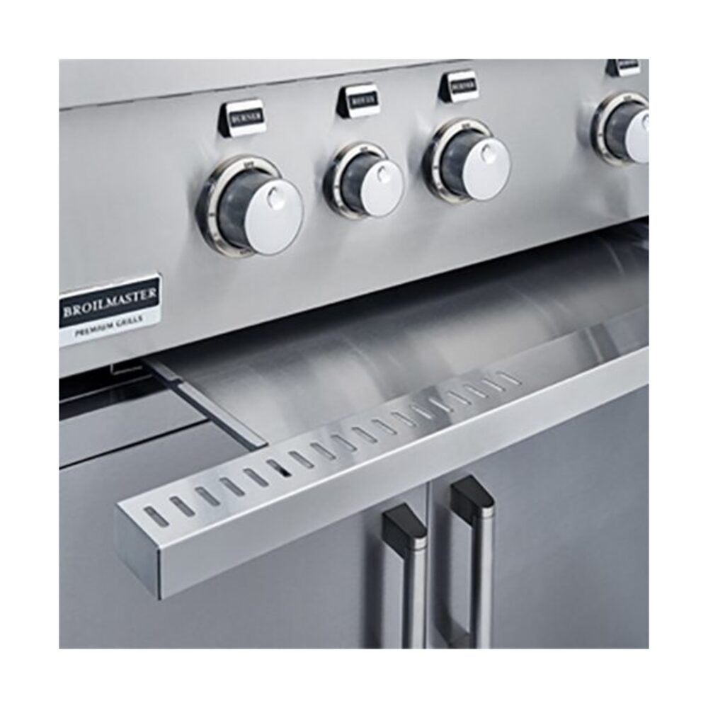 Broilmaster-BSG343N-easy slide drip tray