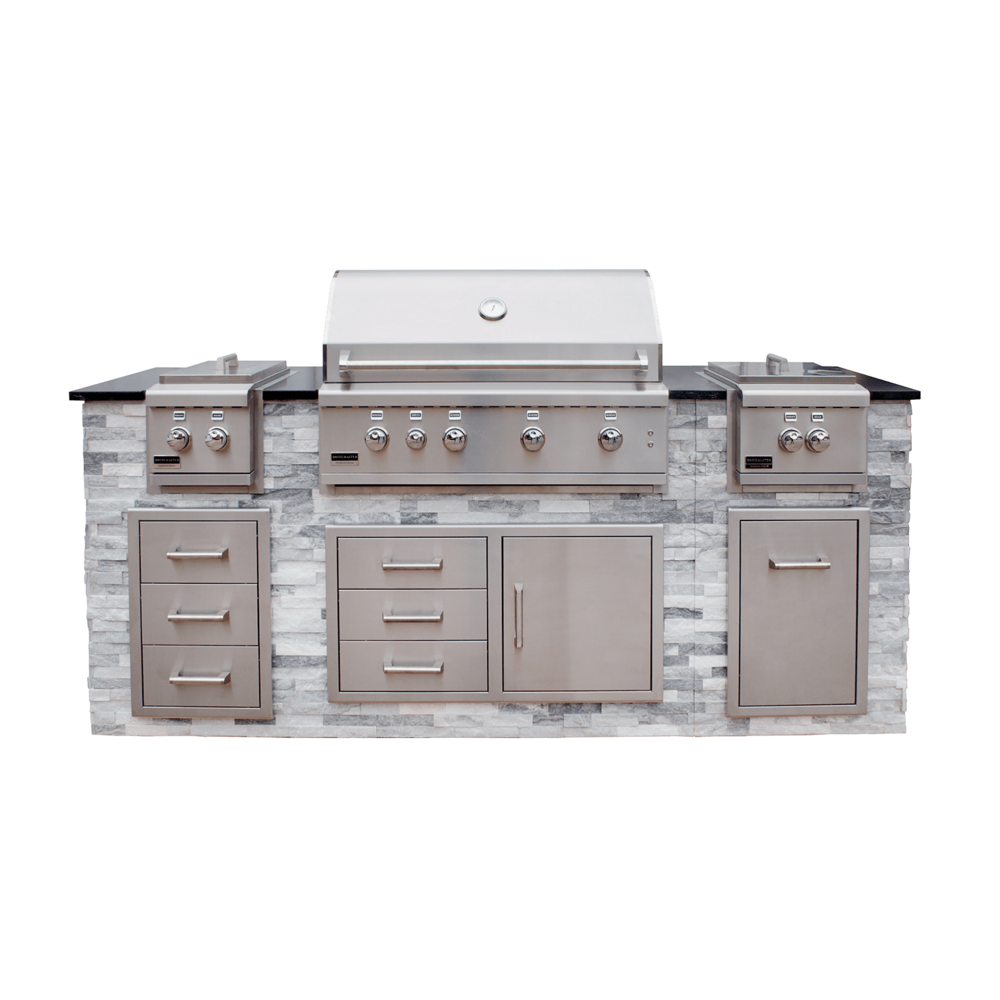 Broilmaster-BSG424N-stainless steel gas grill head elite edition 42