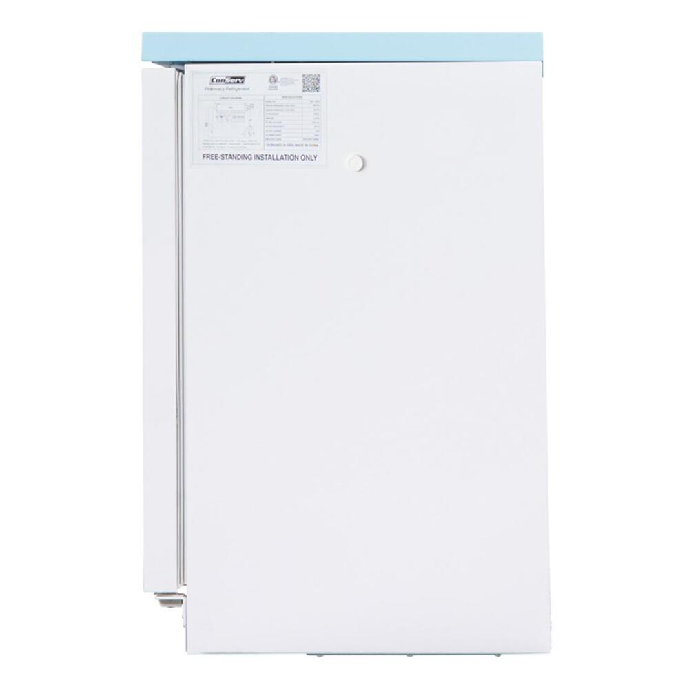 Equator CMV400 Conserv Compact 24 inch COMMERCIAL/PHARMACEUTICAL Refrigerator with 3.9 cu. ft. Capacity, WiFi Compatible, Electronic Display, Door Lock, in White