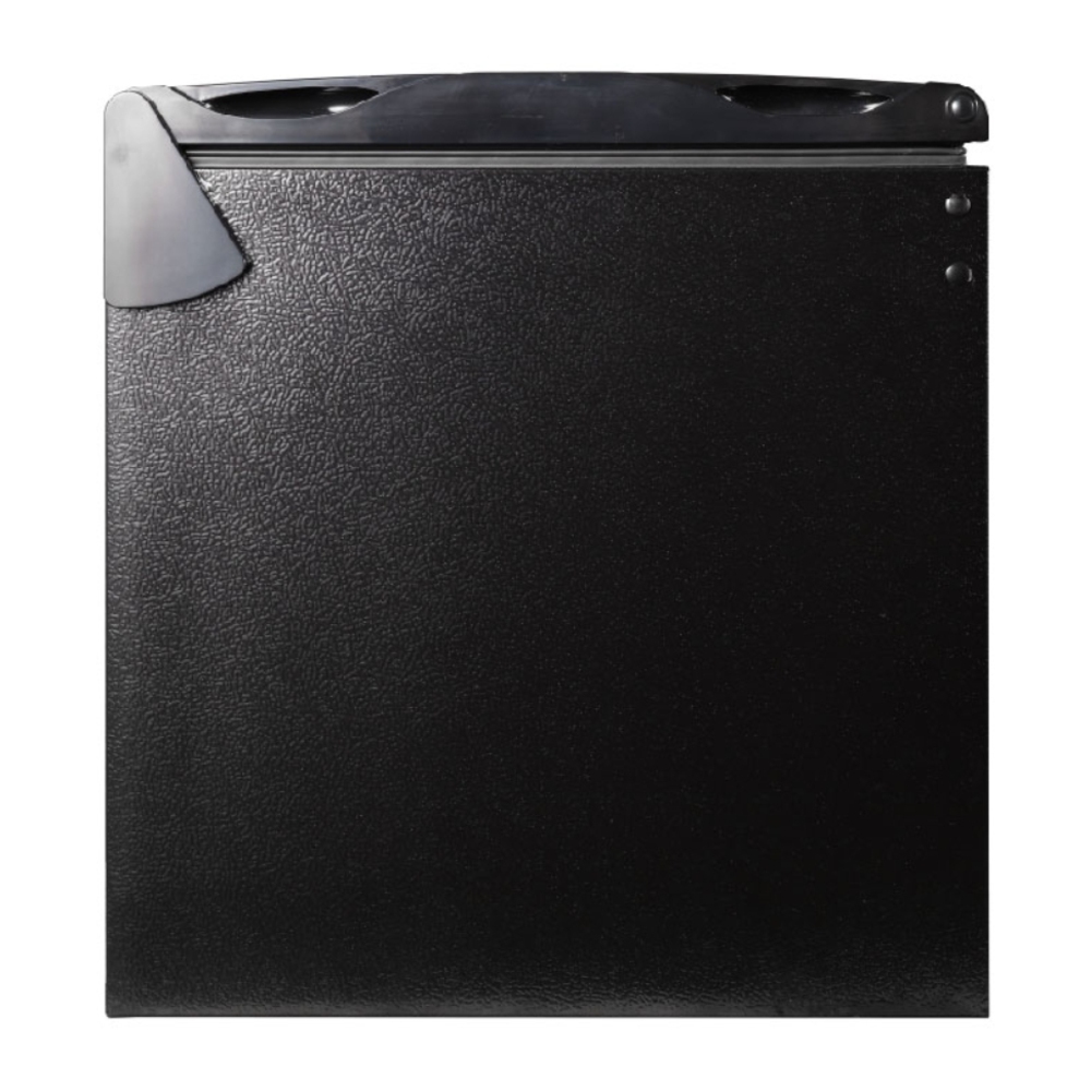Equator CREF26SS Conserv 18 inch Compact Mini Refrigerator with 2.6 cu. ft. Capacity, Wire Bottle Rack, Recessed Handle, Reversible Door, in Stainless Steel