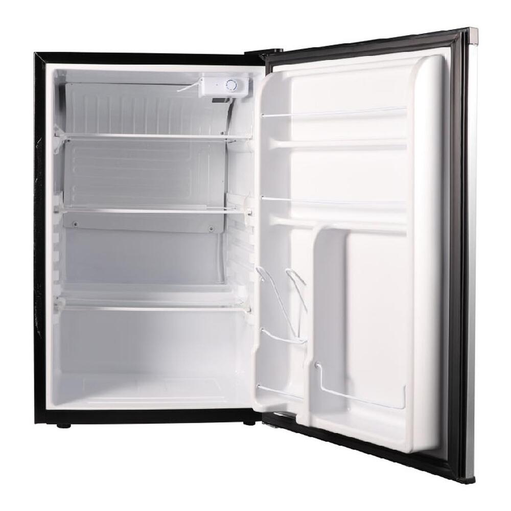 Equator CREF45SS 20 inch Freestanding Compact All-Refrigerator with 4.5 cu. ft. Capacity, 3 Glass Shelves, Reversible Door, Mechanical Temperature Control, in Stainless Steel