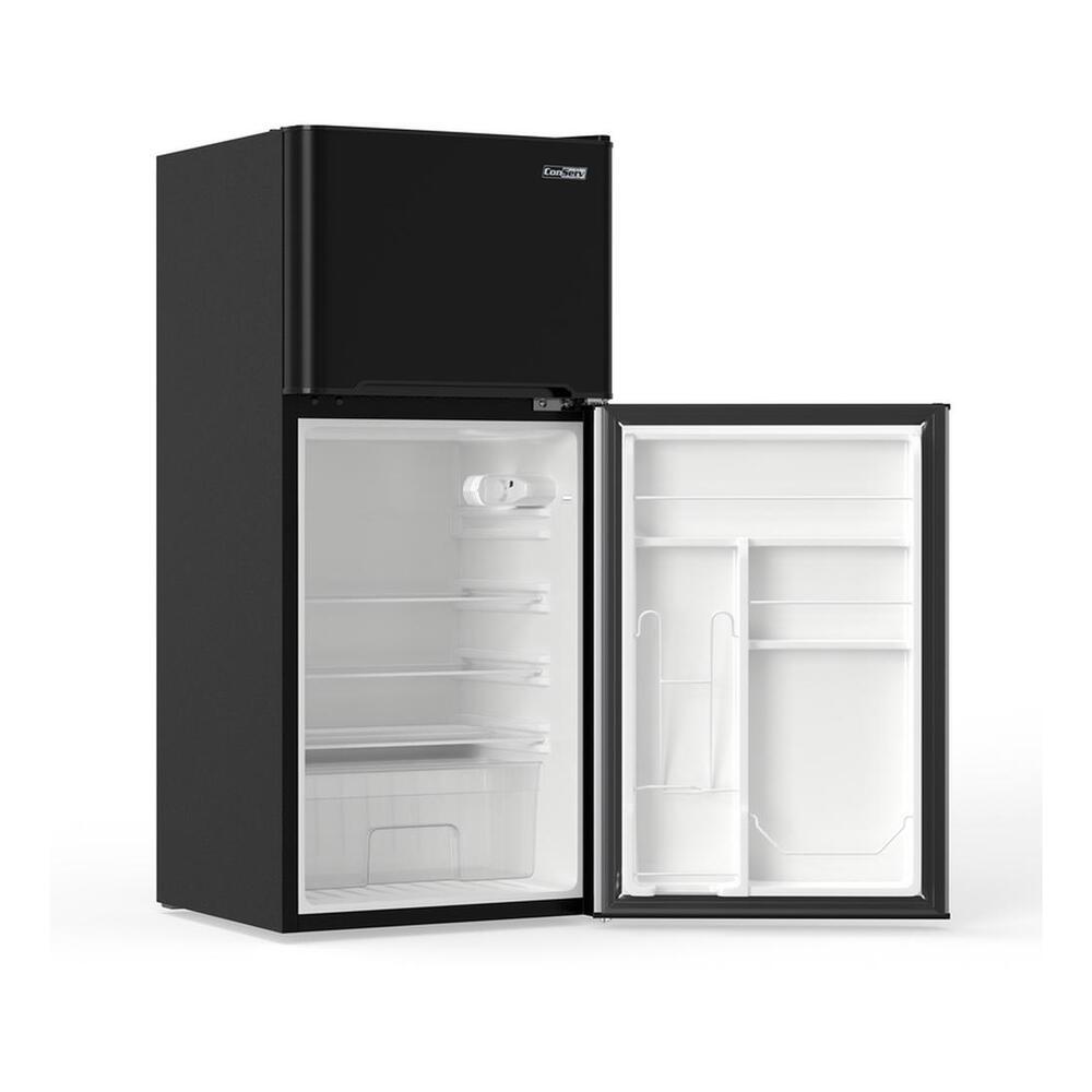 Equator CRF450 Conserv 19 inch Compact 2 Door Refrigerator with 4.50 cu. ft. Capacity, Three Glass Shelves, Reversible Door, In-Door Can Dispenser