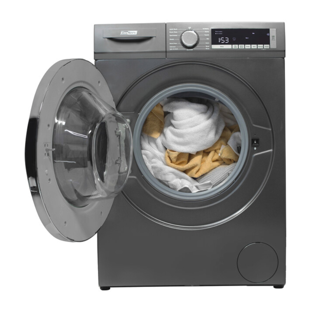 Equator CW2240 24 inch Front Load Electric Washer with 2.2 cu. ft. Total Capacity, Automatic Load Balancing, LED Display, Child Lock