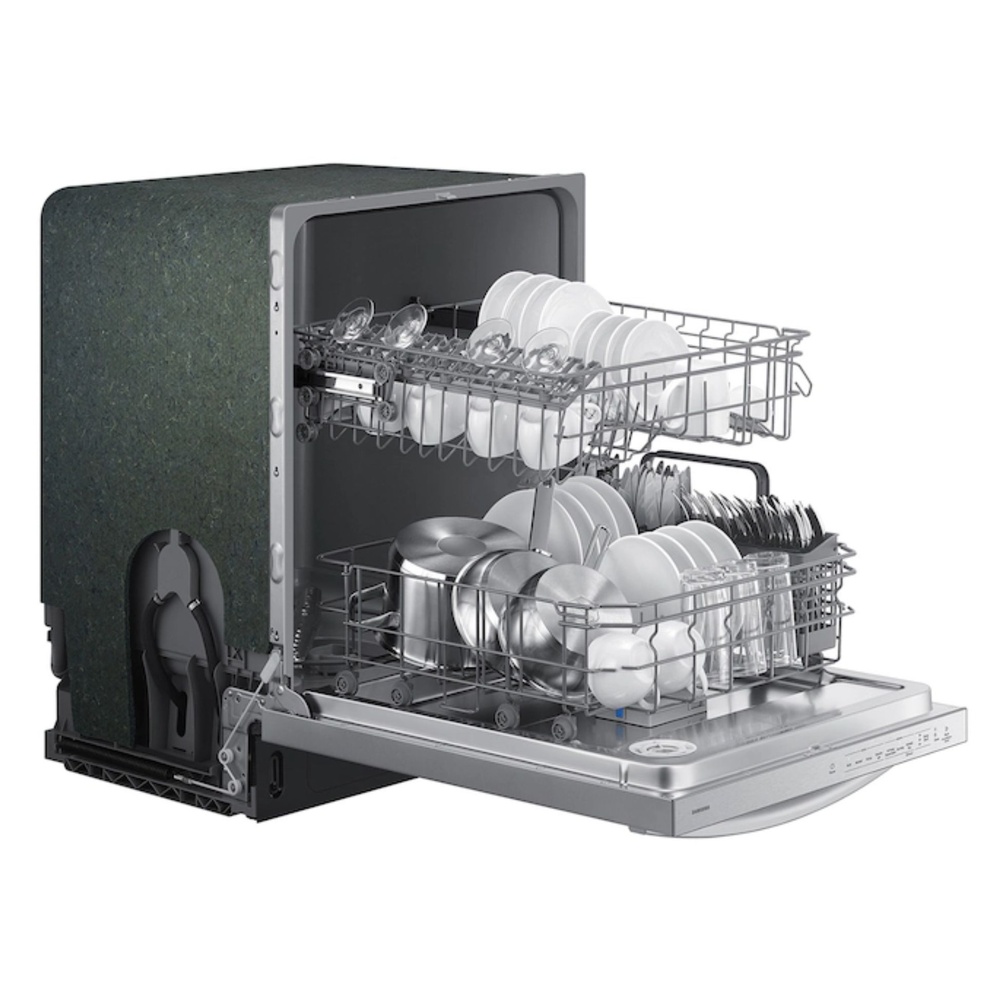Samsung-DW80CG4021SR-tilted rack view