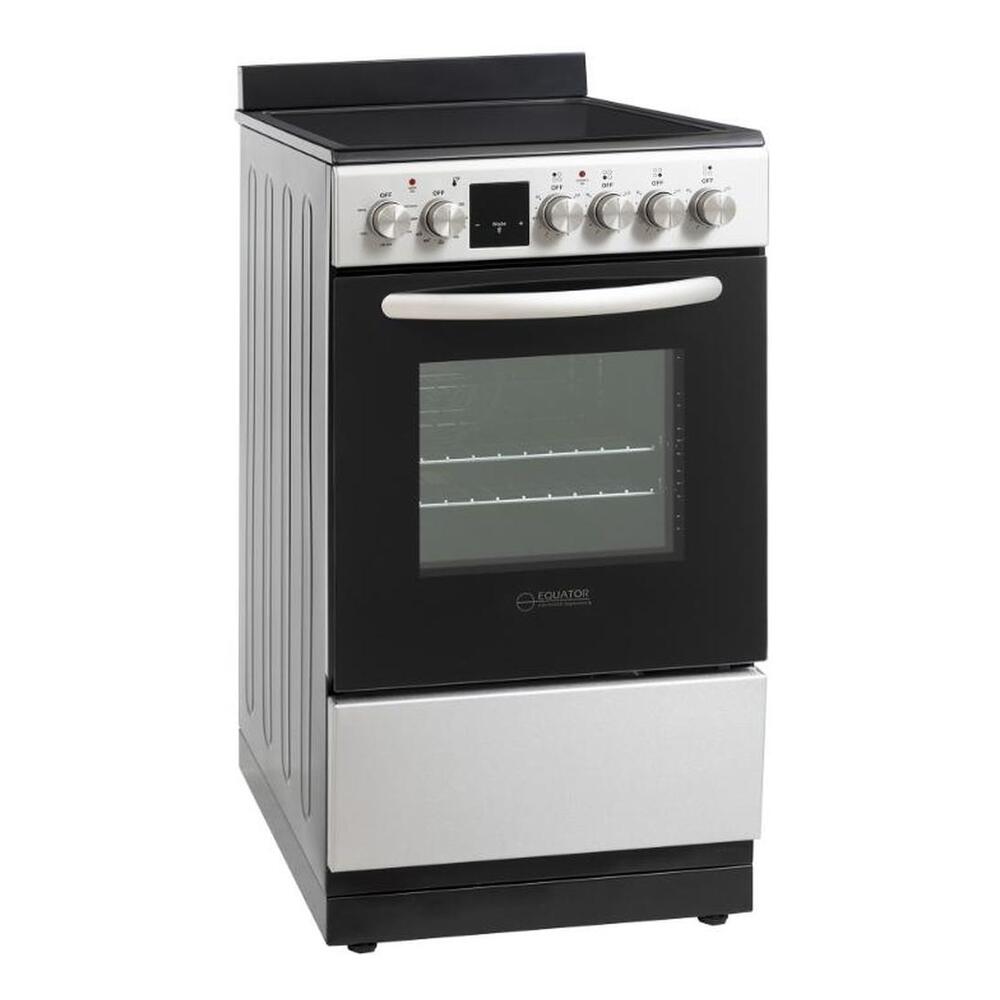 Equator ECR204C 20 inch Freestanding Electric Range with 4 Elements, 1.9 cu. ft. Oven Capacity, Consistent Heat Control, Versatile Cooking Power, Sleek & Space-Saving Design