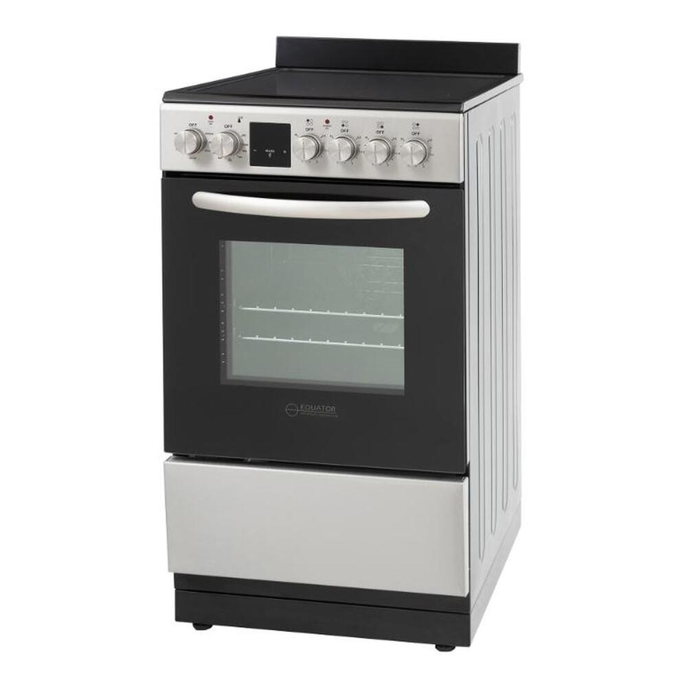 Equator ECR204C 20 inch Freestanding Electric Range with 4 Elements, 1.9 cu. ft. Oven Capacity, Consistent Heat Control, Versatile Cooking Power, Sleek & Space-Saving Design