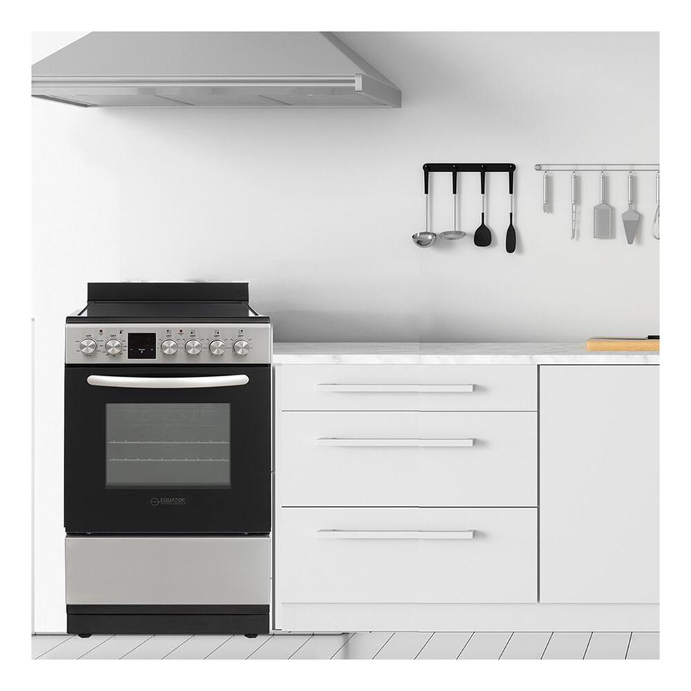 Equator ECR204C 20 inch Freestanding Electric Range with 4 Elements, 1.9 cu. ft. Oven Capacity, Consistent Heat Control, Versatile Cooking Power, Sleek & Space-Saving Design