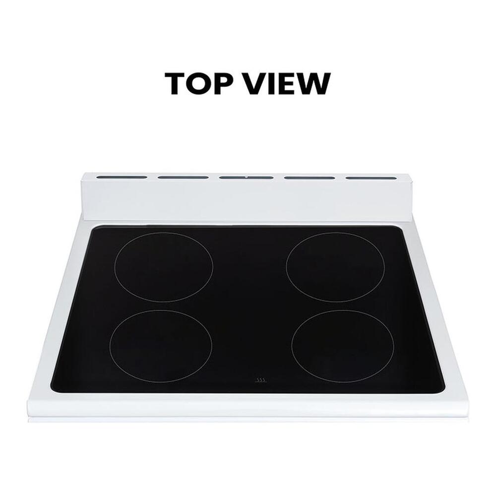 Equator ECR204C 20 inch Freestanding Electric Range with 4 Elements, 1.9 cu. ft. Oven Capacity, Consistent Heat Control, Versatile Cooking Power, Sleek & Space-Saving Design