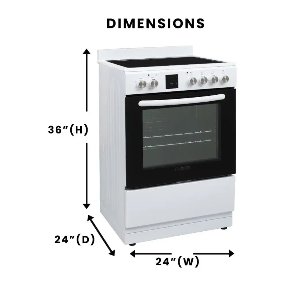 ECR244CW-Dimensions