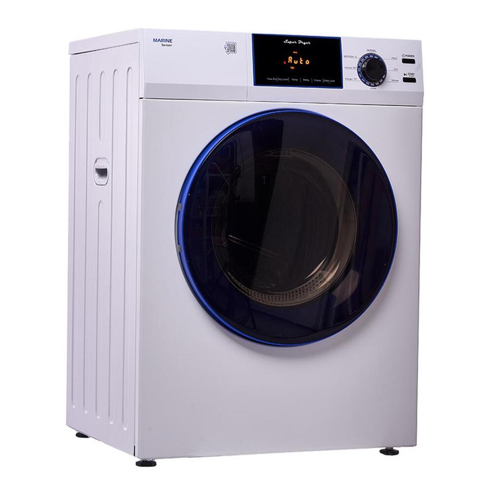 Equator ED868 24 inch Marine Dryer with 3.1 cu. ft. Capacity, Sanitize Cycle, Rust- Proof Ducting, Sensor Dry Technology, in White