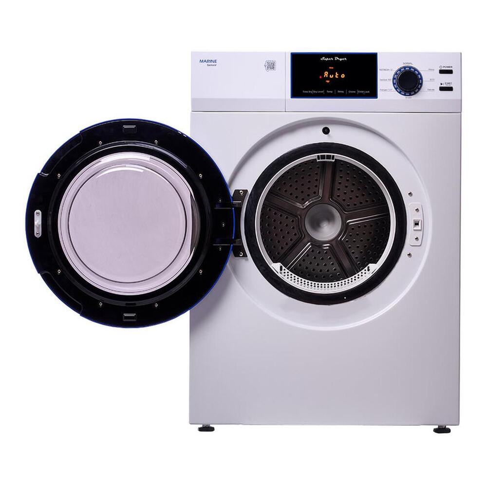 Equator ED868 24 inch Marine Dryer with 3.1 cu. ft. Capacity, Sanitize Cycle, Rust- Proof Ducting, Sensor Dry Technology, in White