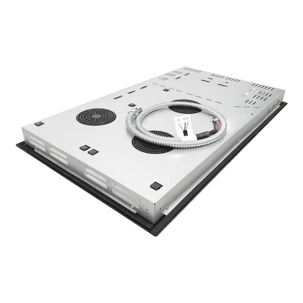 Equator EHC36532 36" Built-In Ceramic Electric Hybrid Induction Cooktop with 5 Elements, Precision Power Control, Built-in Induction Pan Sensor, Digital Timer Function, in Black