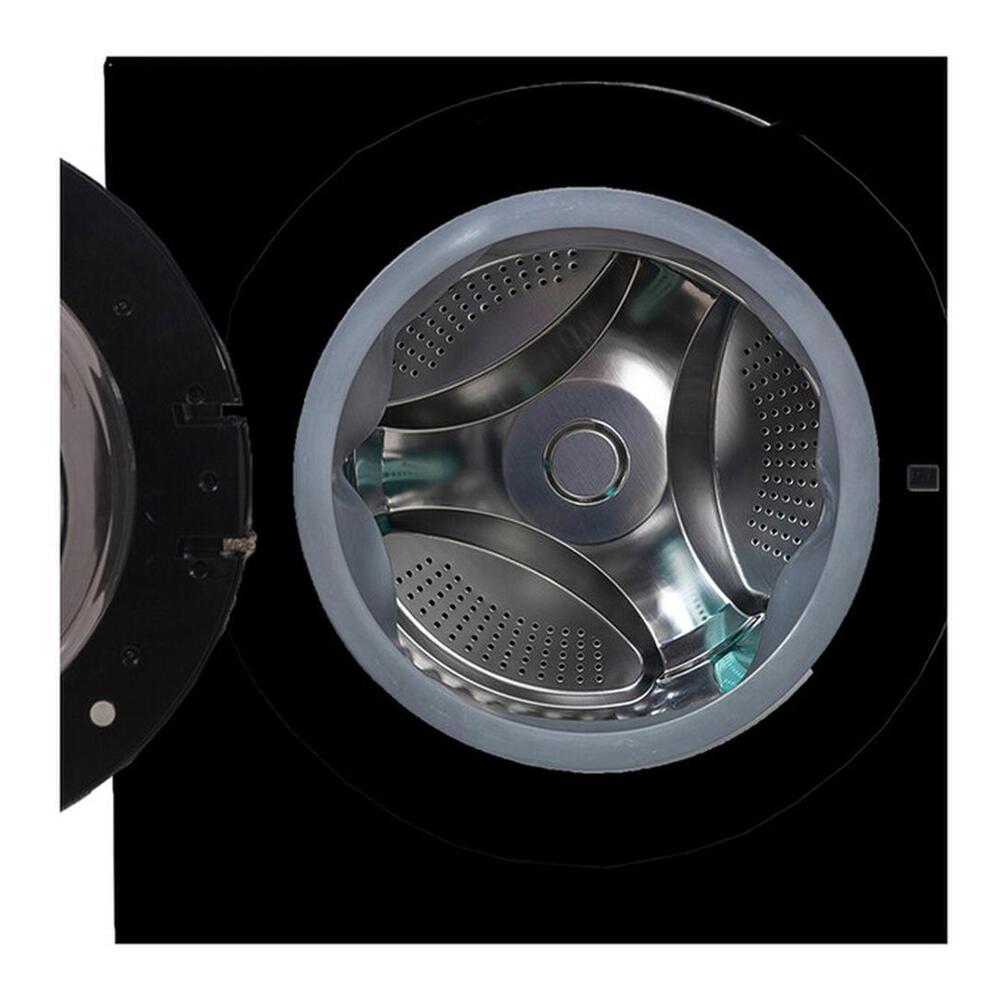Equator EZ4600 24 inch Front Load Electric Washer and Dryer Combo with 1.96 cu. ft. Capacity, Ventless, Child Lock, Anti-Bacterial Drum Baffle, Sanitize Cycle