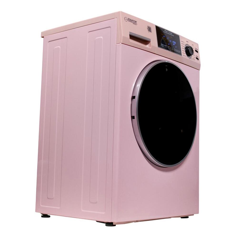 Equator EZ4600 24 inch Front Load Electric Washer and Dryer Combo with 1.96 cu. ft. Capacity, Ventless, Child Lock, Anti-Bacterial Drum Baffle, Sanitize Cycle