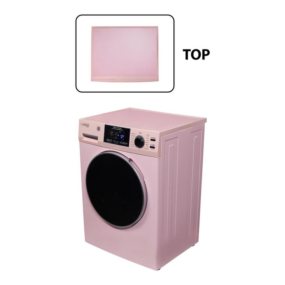 Equator EZ4600 24 inch Front Load Electric Washer and Dryer Combo with 1.96 cu. ft. Capacity, Ventless, Child Lock, Anti-Bacterial Drum Baffle, Sanitize Cycle