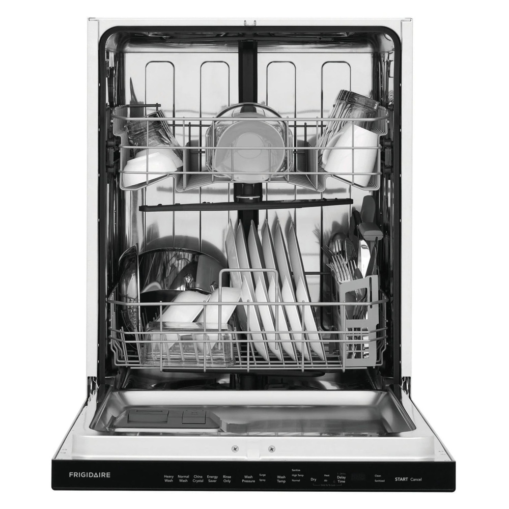 Frigidaire-FDSP4401AS-open view with utensils
