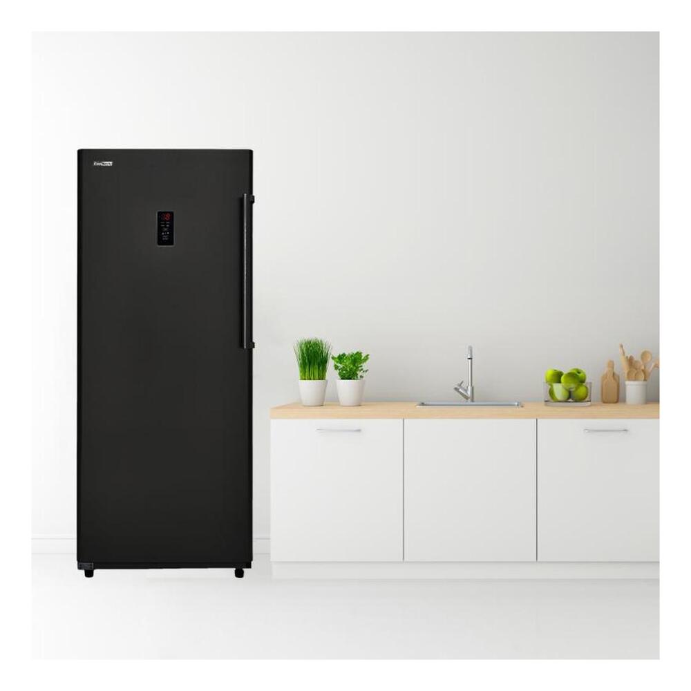 Equator FR1700 Conserv 28 inch Freestanding Upright Freezer with 17 cu. ft. Capacity, Interior LED Light, Digital Door Display, Adjustable Shelves