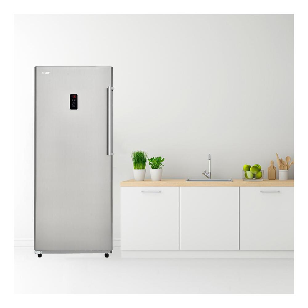 Equator FR1700 Conserv 28 inch Freestanding Upright Freezer with 17 cu. ft. Capacity, Interior LED Light, Digital Door Display, Adjustable Shelves
