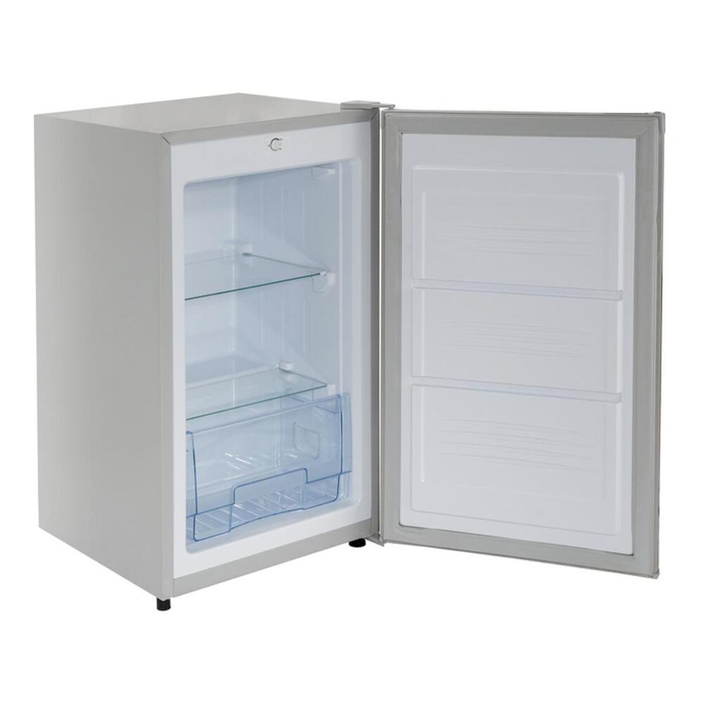 Equator FR300SG 21 inch Freestanding Compact Upright Freezer with 3.1 cu. ft. Capacity, Garage Ready, Fingerprint-Resistant, Temperature Range, in Stainless Steel