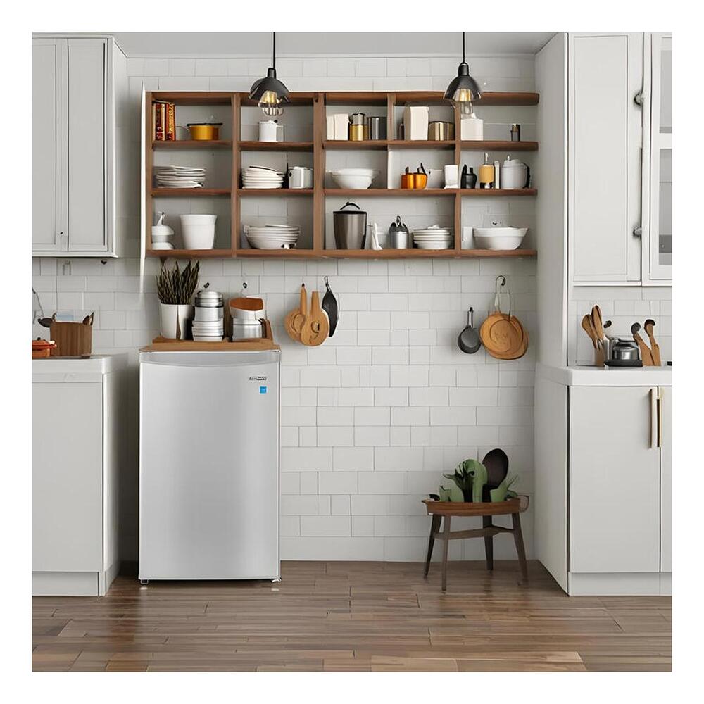Equator FR300SG 21 inch Freestanding Compact Upright Freezer with 3.1 cu. ft. Capacity, Garage Ready, Fingerprint-Resistant, Temperature Range, in Stainless Steel