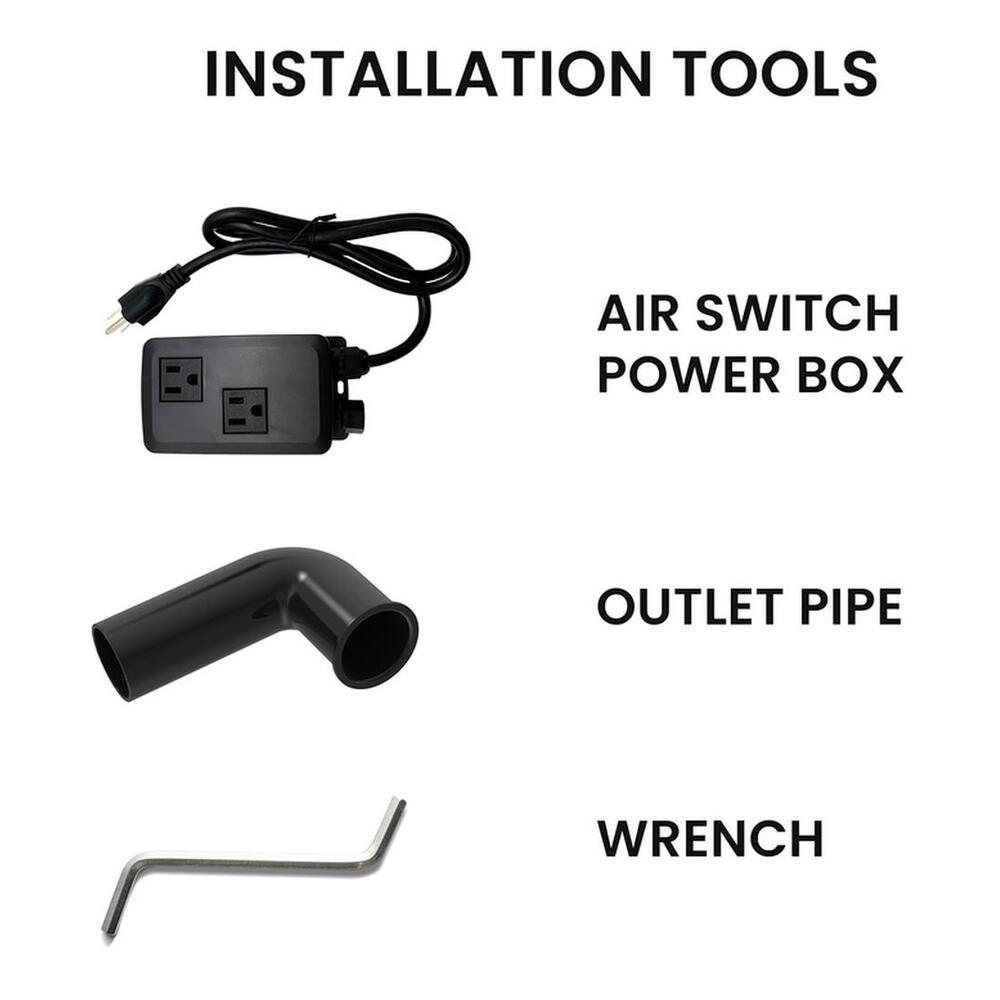 Equator GDAS01 Air Switch for Garbage Disposer, in