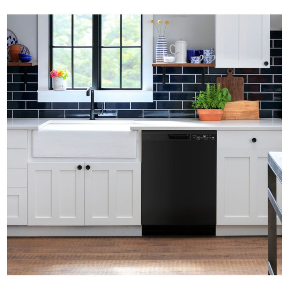 GE-GDF550PGRBB-Flush Installation