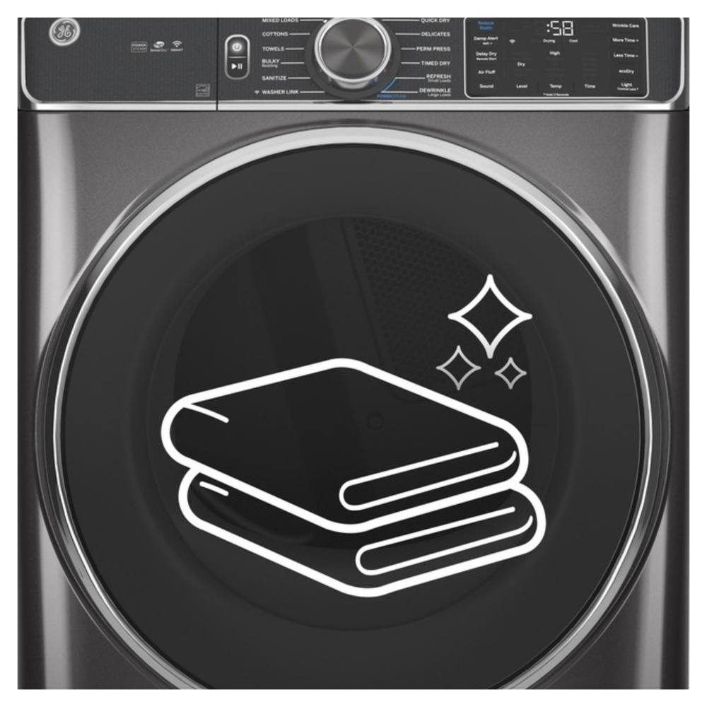 GE-GFD55GSSNWW-Sanitize Cycle