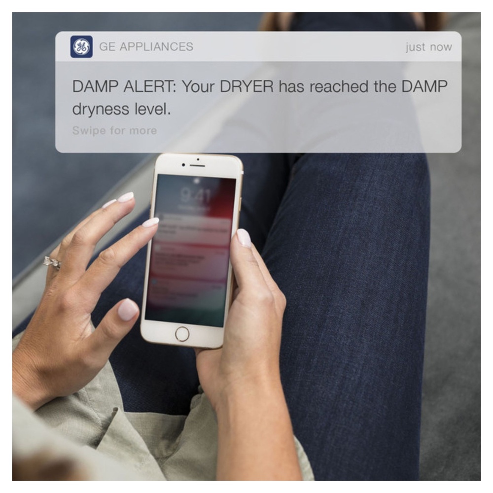 GE-GFD55GSSNWW-Damp Alert