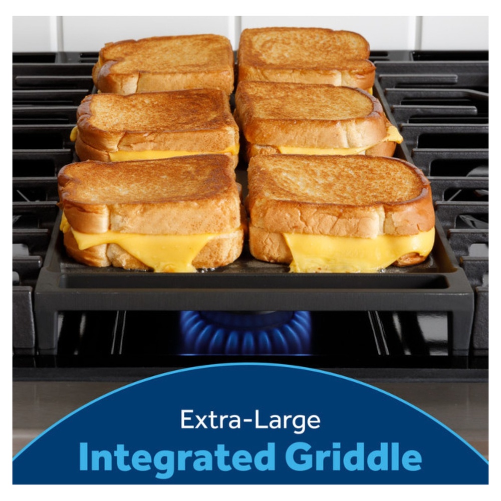 GE-GGF600AVSS-Extra-Large Integrated Griddle