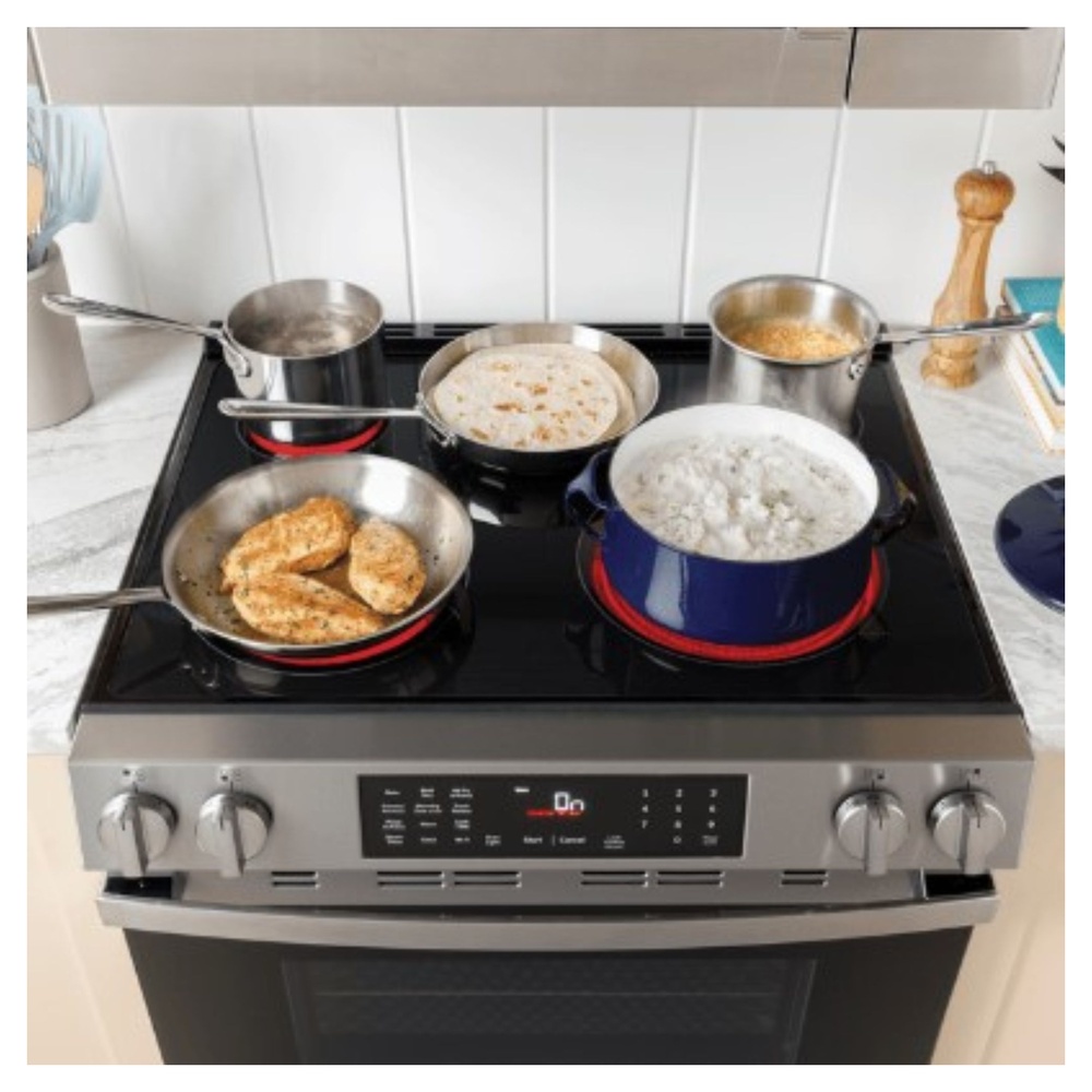 GE-GRF600AVWW- 5 gas burner