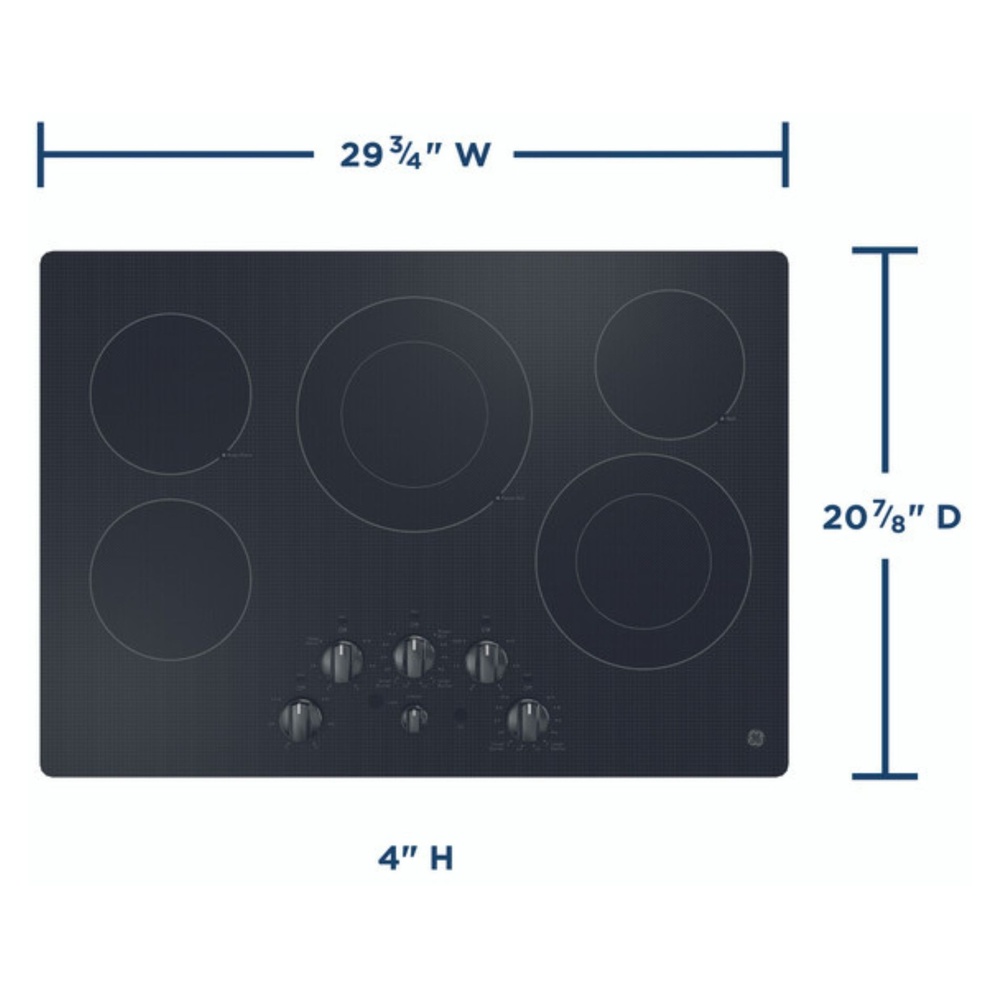 GE-JEP5030STSS-29'' Width