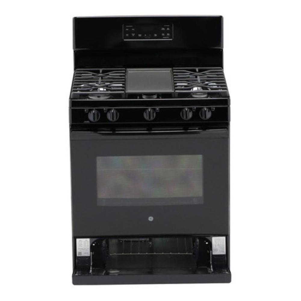 GE-JGBS66DEKBB-Heavy duty, dishwasher-safe grates
