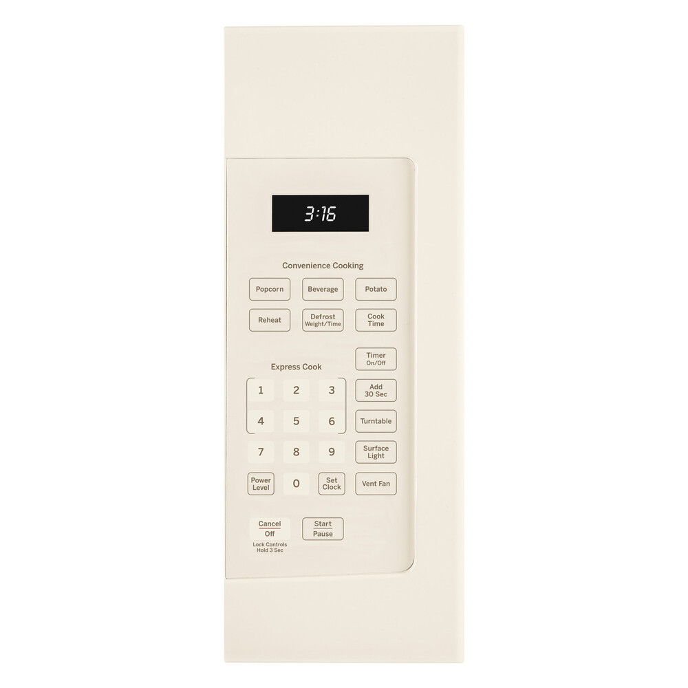 GE JVM3160 30 inch Over the Range Microwave with 300 CFM, 1.6 cu. ft. Capacity, 1000 Cooking Watts, 10 Power Levels