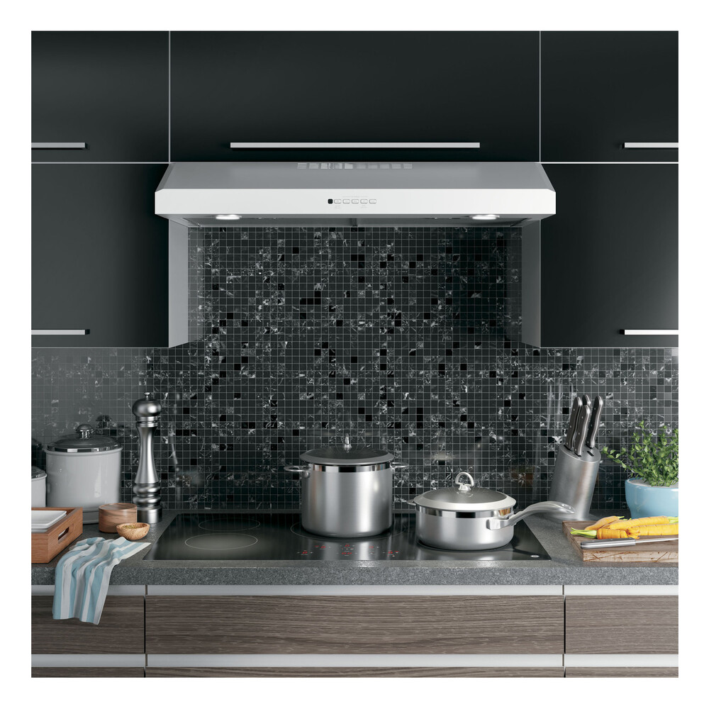 GE JVX5360 36 inch Under Cabinet Convertible Hood with 300 CFM, 4 Speeds