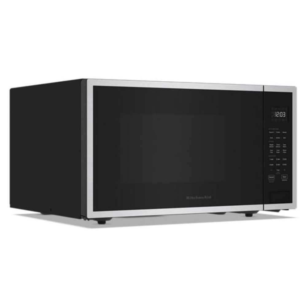 KitchenAid-KMCS324PPS-front tilted view