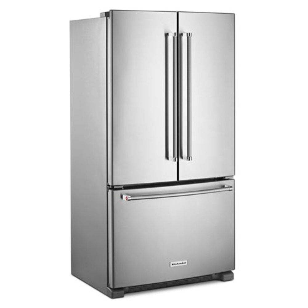 KitchenAid-KRFC300ESS-front tilted view