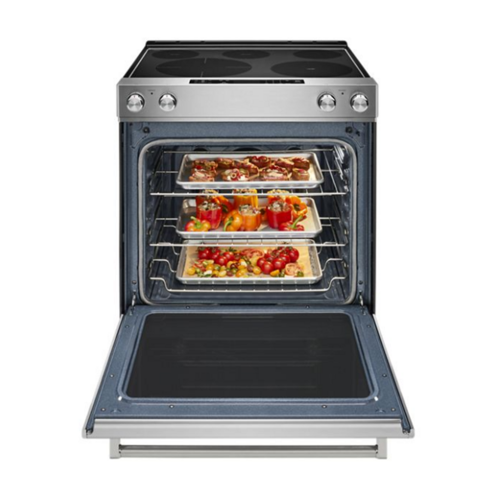 KitchenAid-KSEG950ESS-inside view with food