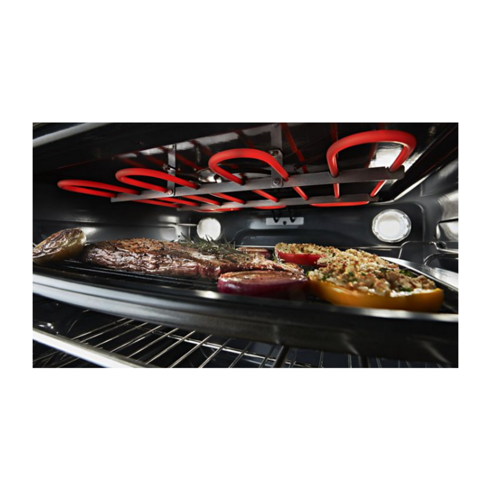 KitchenAid-KSEG950ESS-inside view with food
