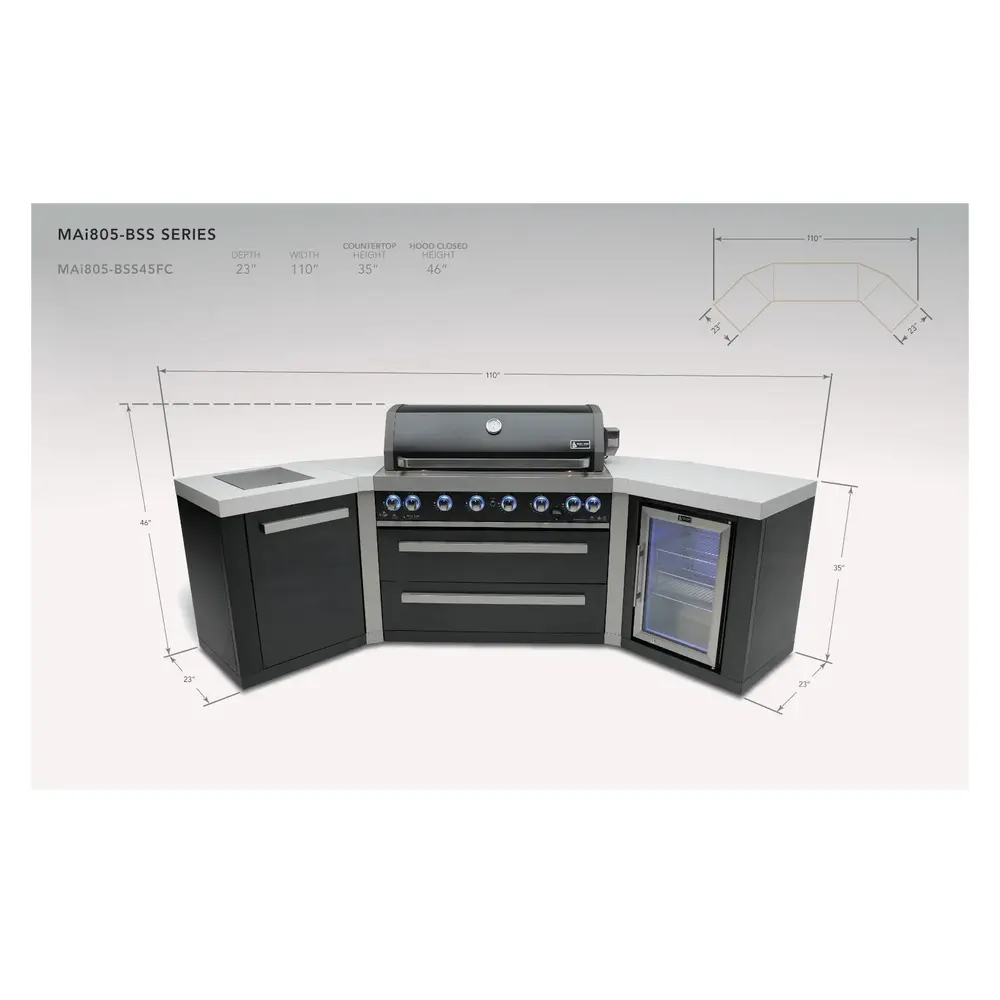 MAi805BSS45FC-Dimensions