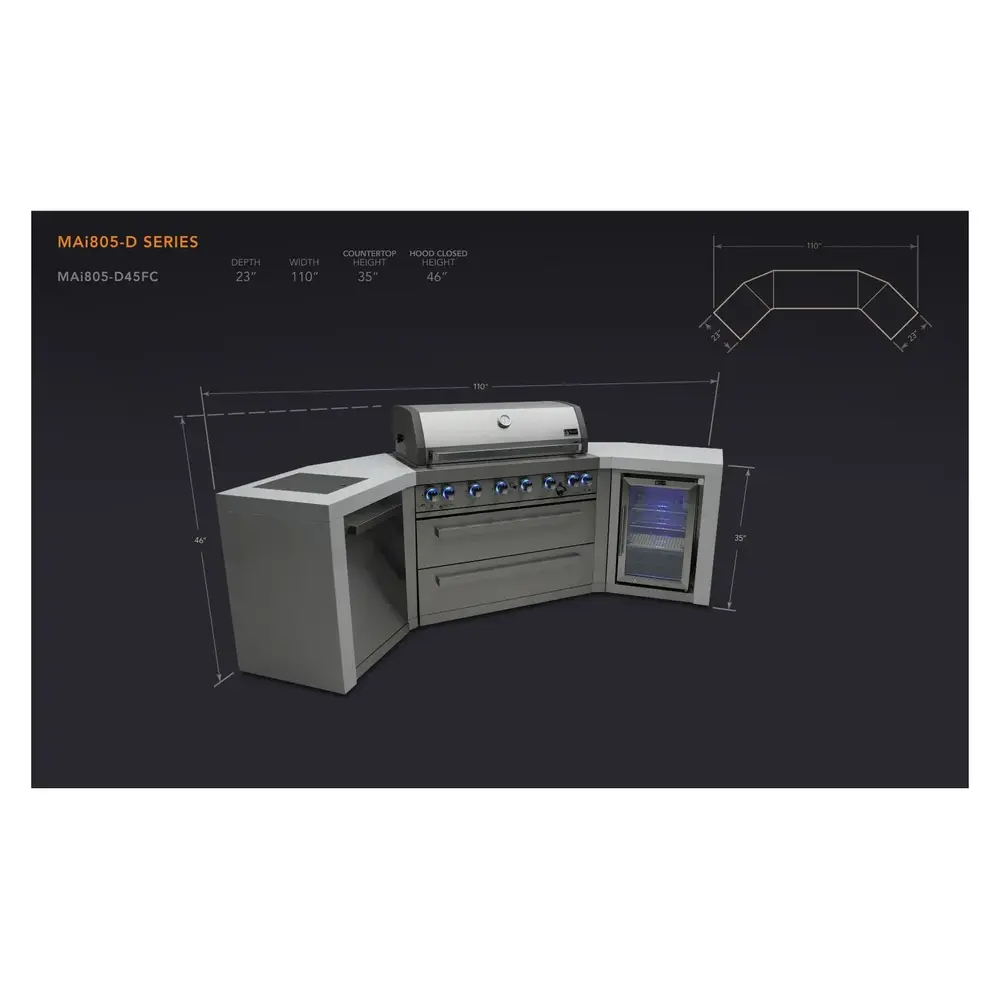 MAi805D45FC-Dimensions