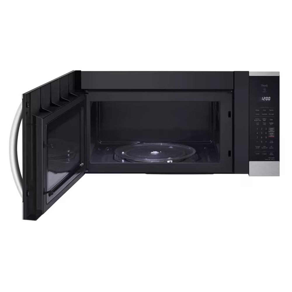 LG-MVEM1825D-front view with open door