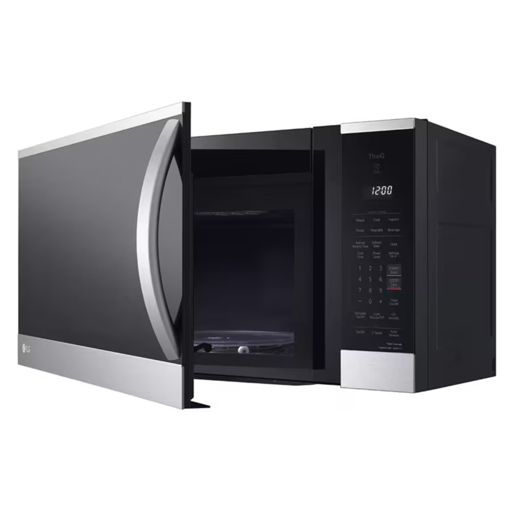 LG-MVEM1825F-tilted view with open door