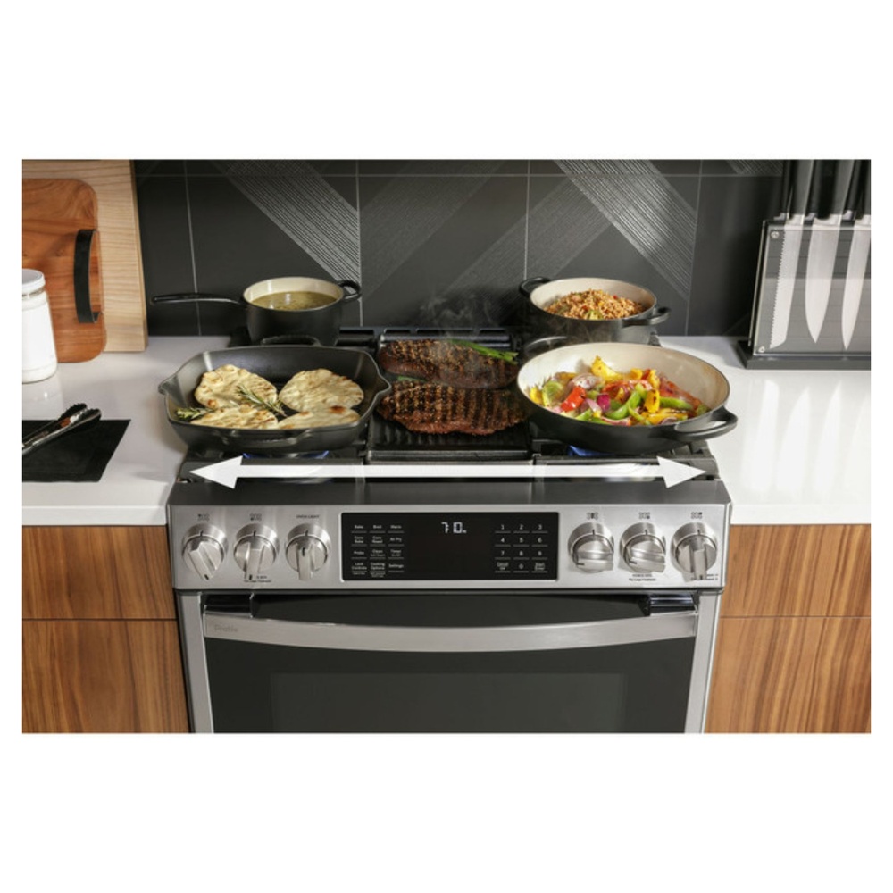 GE-P2S930YPFS-Edge-to-edge cooktop
