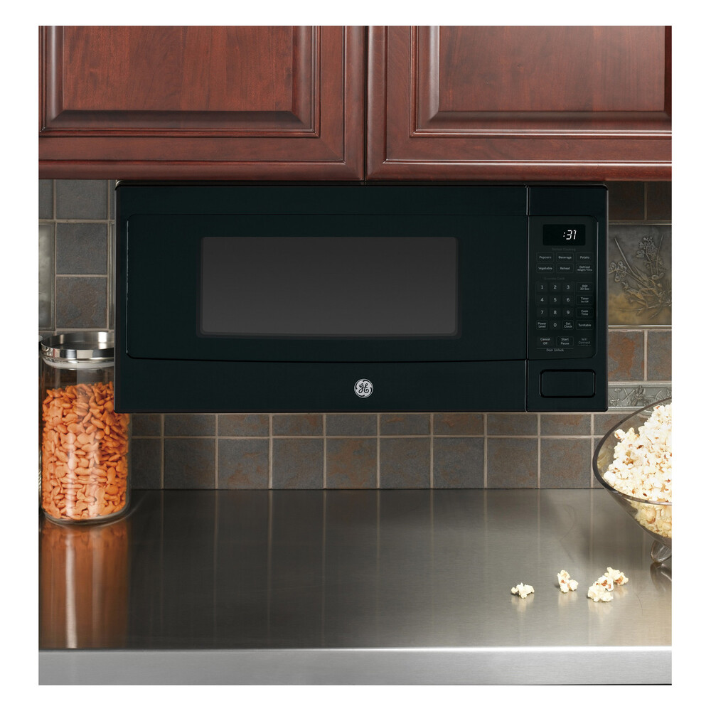 GE Profile PCHK11S1W 24 inch Countertop Microwave with 1.1 cu. ft. Capacity, 800 Watts Cooking Power, Child Lock