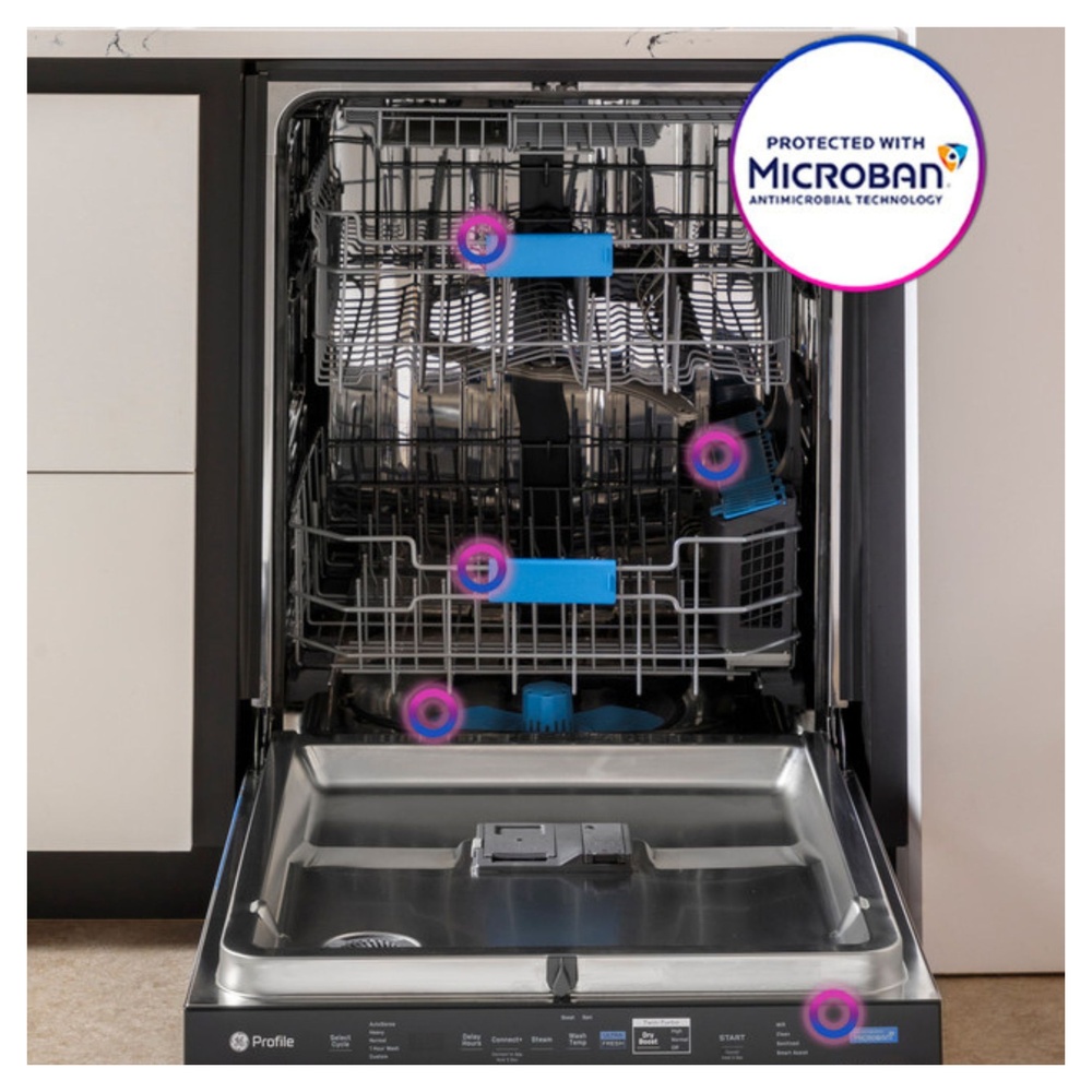 GE-PDP755SYVFS-Microban® Antimicrobial Technology