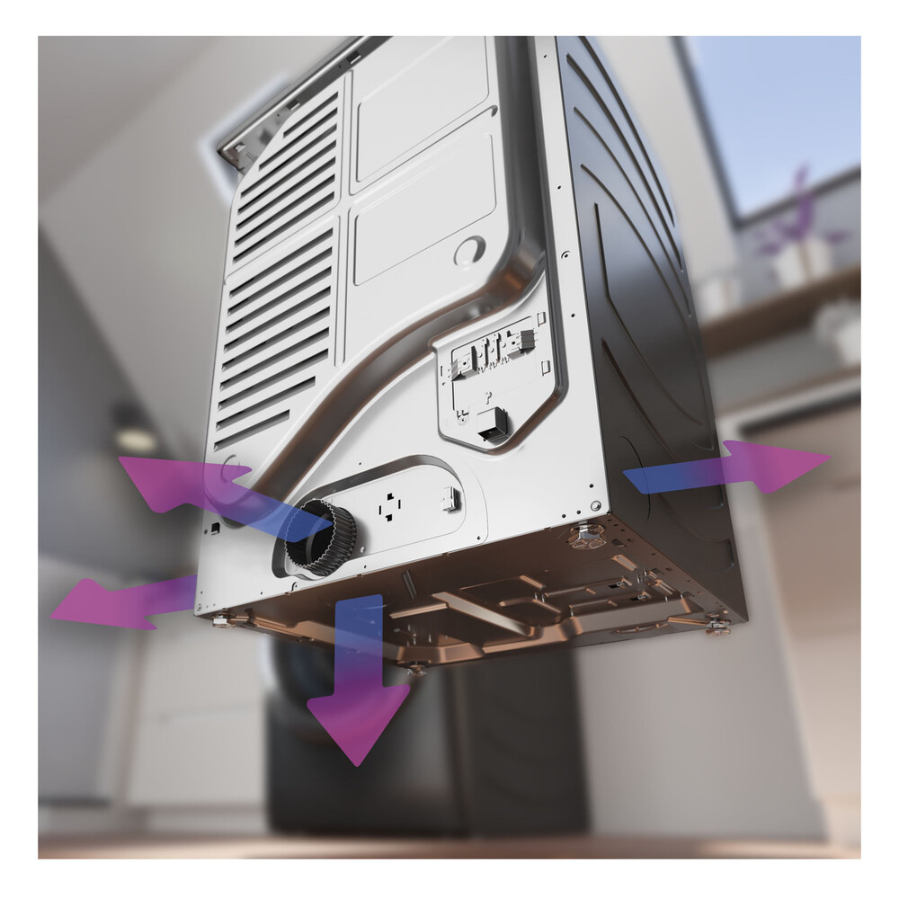 GE Profile-PFD95ESPWGN-4 way venting