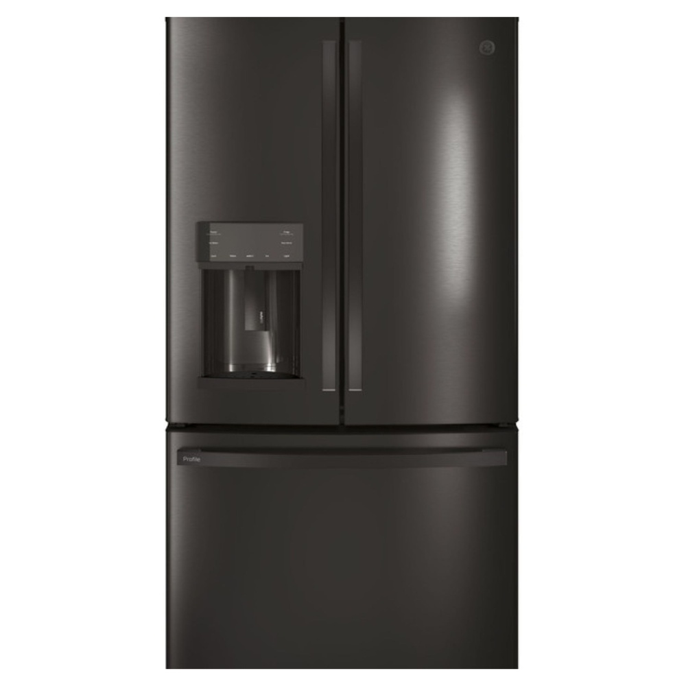 GE-PFE28KBLTS-27.7 Cu. Ft. French-Door Refrigerator with Hands-Free AutoFill
