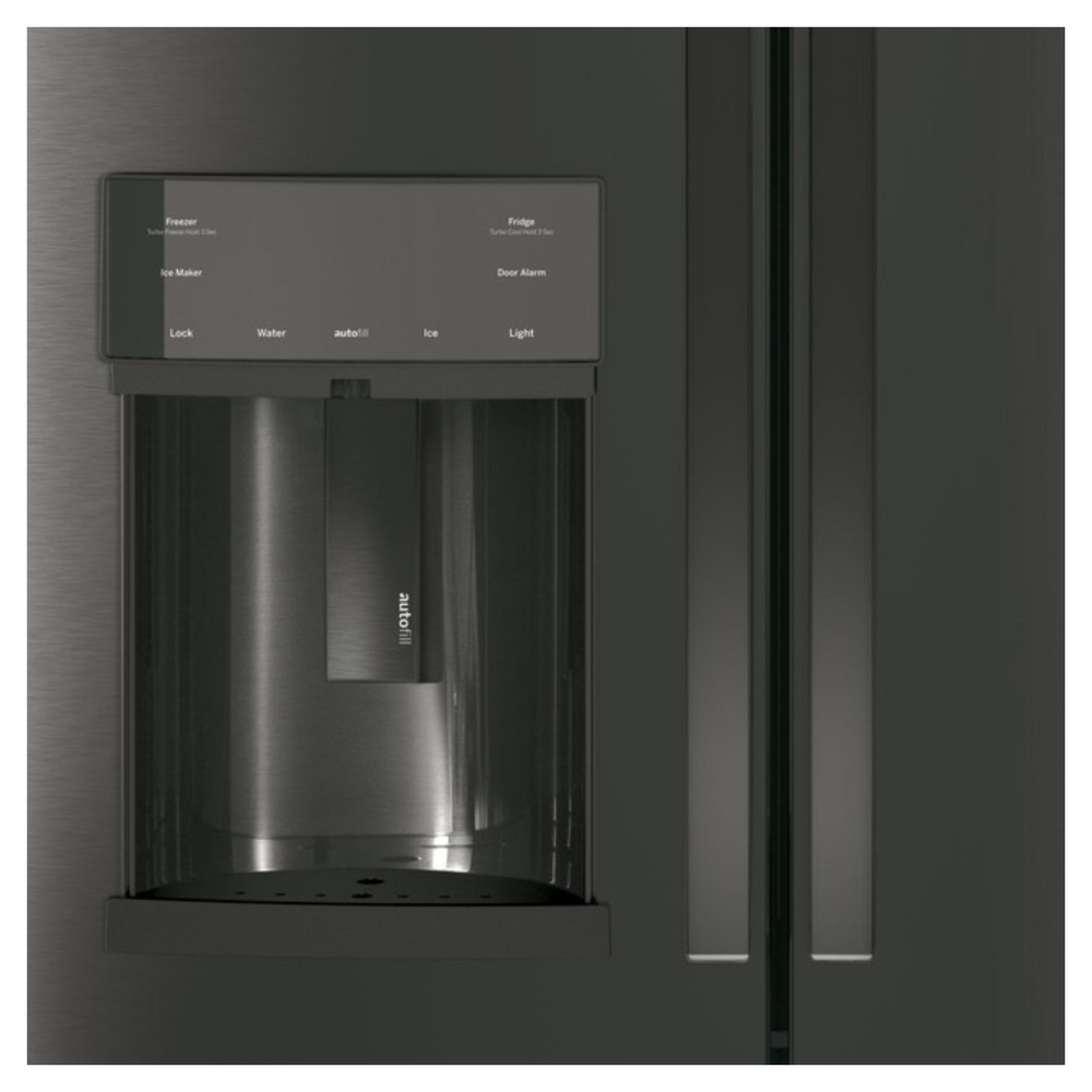 GE-PFE28KBLTS-Refrigerator with AutoFill Water and Ice Dispenser